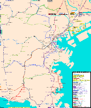 Yokohama Subway Map