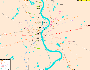 Cologne Metro Map