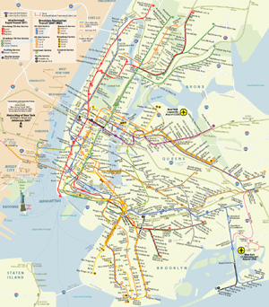 Metro Map of New York