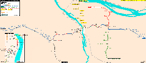 Transit Map of Portland