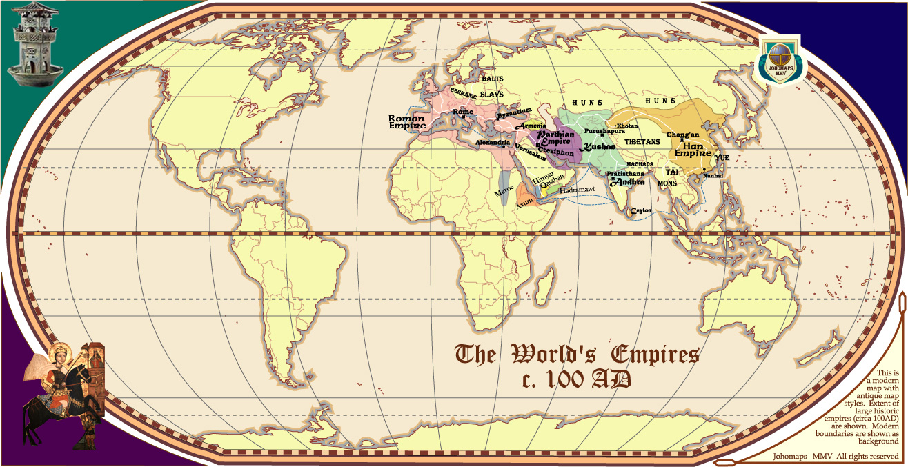 World 100 AD